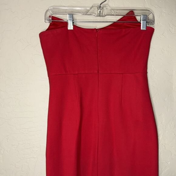 Revolve Superdown Ryleigh Strapless Maxi Dress in Red - Picture 4 of 12